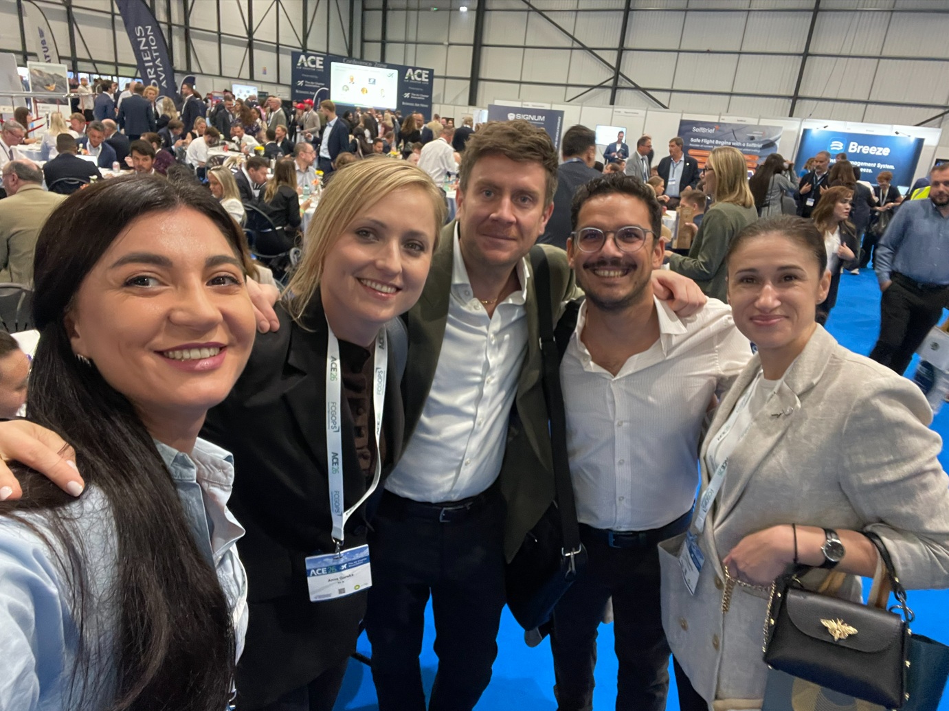 Jets & Helicopters representatives at Air Charter Expo 2026
