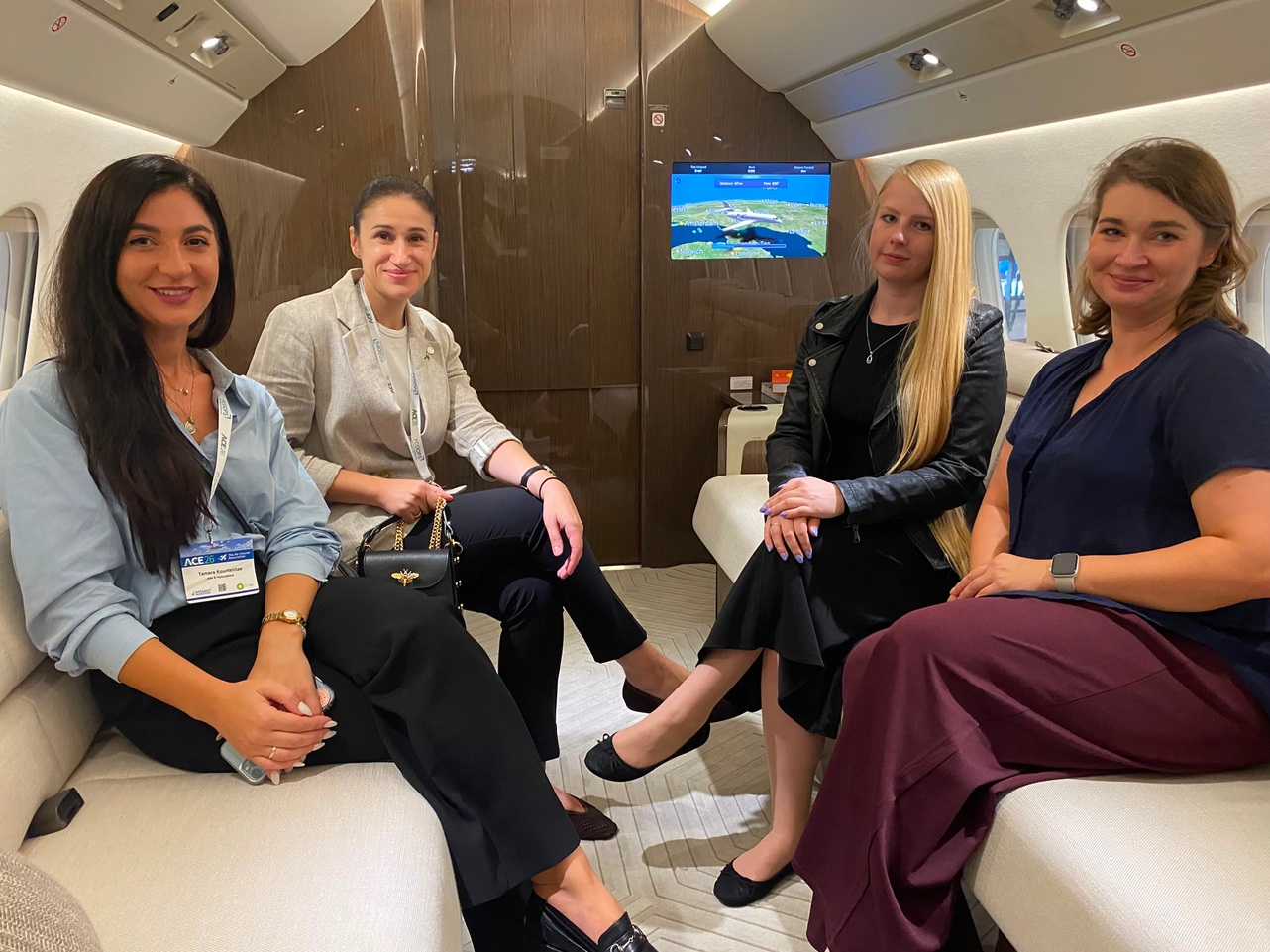 Jets & Helicopters team at Air Charter Expo 2026 in London