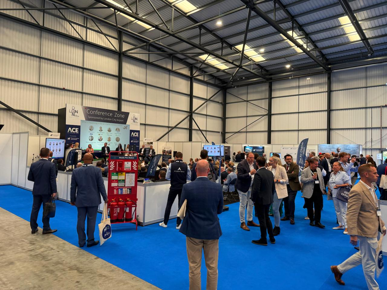 Jets & Helicopters at ACE Air Charter Expo in London